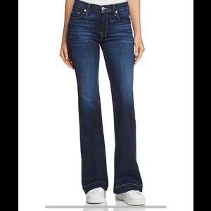 7 for All Mankind - Slim Trouser Flare Jeans, size 27